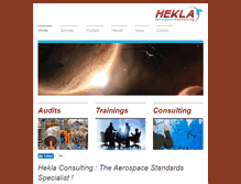 Tablet Screenshot of hekla-consulting.com